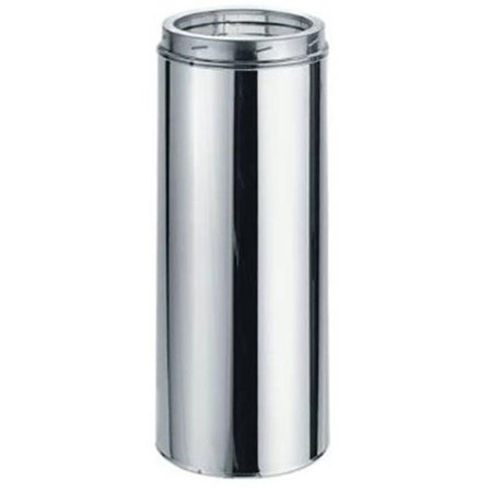 DURA-VENT Dura-Vent 9403 6" x 12" Chimney Pipe - Stainless Steel 6DT-12SS